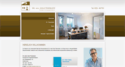 Desktop Screenshot of dr-golotessmann.de